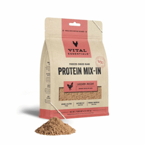 Vital Essentials(R) Freeze-Dried Raw Chicken Protein Mix-In Ground Topper for Dogs, 6 oz